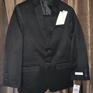 Calvin Klein 2 piece black suit size 12